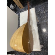 İlke Kısasap Bağlama Akça Ağaç Kelebek 40 cm (Kalın Kılıf, Takım Tel Hediyeli)