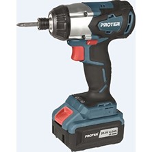 Proter Pst 364 T 4.0 Ah 20 V Li-Ion Pil 350N.M Tork Darbeli Kömürsüz Vidalama