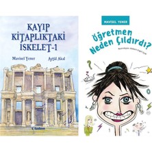 Tudem Yayın Grubu Kayıp Kitaplıktaki Iskelet - 1 ve Öğretmen Neden Çıldırdı? (Mavisel Yener - Aytül Akal)
