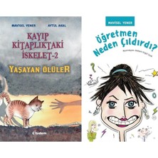 Tudem Yayın Grubu Kayıp Kitaplıktaki Iskelet - 2 Yaşayan Ölüler ve Öğretmen Neden Çıldırdı? (Mavisel Yener - Aytül Akal)