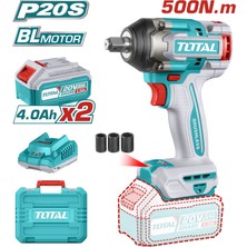 Total Lı-Ion Akülü Somun Sıkma Makinesi 500NM