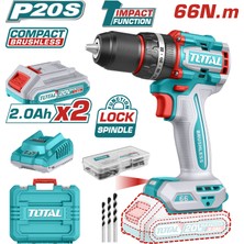 Total Lı-Ion Akülü Kömürsüz Darbeli Matkap