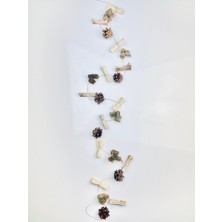 Özgürce El Yapımı Doğal Dekoratif Garland Ip Kapı Süsü 150CM