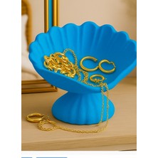 Özgürce Açık Mavi Deniz Kabuğu Takı Kasesi, Şık ve Doğal Görünüm