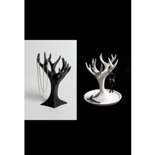 Özgürce Geyik Boynuzu Takı ve Anahtarlık Standı, Şık ve Düzenli Dekorasyon