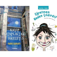 Tudem Yayın Grubu Kayıp Kitaplıktaki Iskelet - 3 Fare Sarayı ve Öğretmen Neden Çıldırdı? (Mavisel Yener - Aytül Akal)