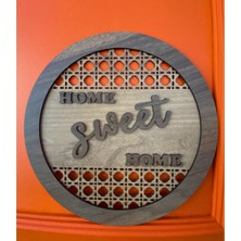 Özgürce Rustik Ahşap Kapı Süsü, Sıcak ve Davetkar Ev Dekoru