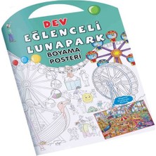 Uravas Store Eğlenceli Lunapark Dev Boyama Posteri