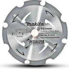 Makita Fibercement Kesim Daire Testere 185X4 Diş