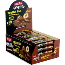Yayla Onlife Kakaolu ve Fındıklı Protein Bar 32 g x24