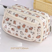 Capybara Kapibara Karikatür Detaylı Kalem Kutusu