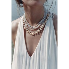 Nergis Collection Kadın Çoklu Boncuk Kolye Tasarım Marka Kolye
