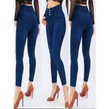 Efnaz Style Yüksel Bel Likralı Kot Pantolon