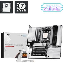 MSI Msı Pro B850M-A Wıfı Pz Ddr5 Anakart 8200MHZ(OC)