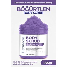 Dermocos Böğürtlen Body Scrub 400G – Cildi Arındıran, Nemlendirici ve Canlandırıcı Tuzlu Vücut Peelingi