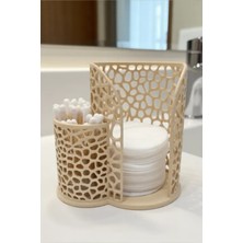 Özgürce Şık Voronoi Desenli Makyaj Organizeri, Estetik ve Fonksiyonel Düzenleyici