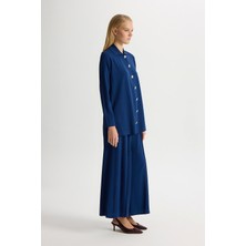 Karma T26Y-7005 Mıssdalıda Düz Renk Triko Pant. Etek