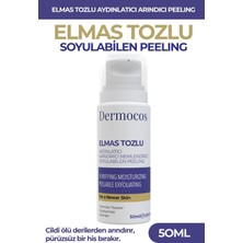 Dermocos Elmas Tozu Aydınlatıcı Arındırıcı Şeffaf Soyulabilir Peeling Jel Maske - 50 ml