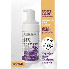Dermocos Ayak Koku Giderici Köpük Şampuan 100 ml | Çay Ağacı & Nane Yağı Içerikli