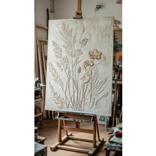 Nurşahın Resimleri El Yapımı Rölyef Kanvas Tablo