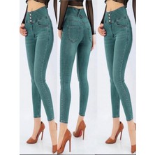 Efnaz Style Yüksel Bel Likralı Kot Pantolon