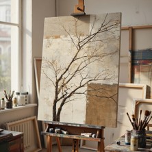 Nurşahın Resimleri El Yapımı Ağaç Kanvas Tablo