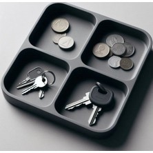 Özgürce Modern Dekoratif Tabak ve Kase Seti, Anahtarlık ve Madeni Para Tepsisi