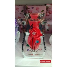Özgürce Aynalı Cam Biblo, Masaüstü Dekor, Şık ve Şaşırtıcı Tasarım, 15 cm