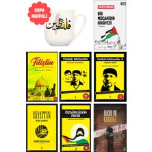 Menekşe Kitap Filistin Kitaplığı Seti 7 Kitap Hediye Filistin Kupa Bardak