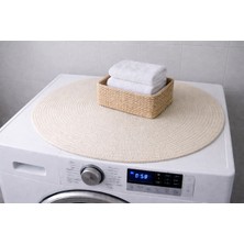 Özgürce Modern Dekoratif Çamaşır Makinesi Örtüsü 52X52 cm