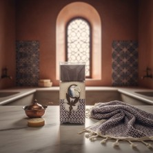 Özgürce El Yapımı Hamam Hediye Seti, Havlu, Sabun ve Dekoratif Ayna