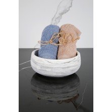 Özgürce El Yapımı Beton Dekoratif Çok Amaçlı Düzenleyici ve Havluluk Kase