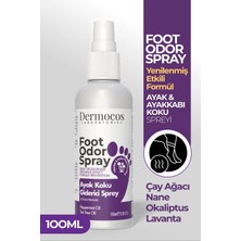 Dermocos Ayak Koku Giderici Sprey 100 ml | Okaliptus & Nane Yağı Içerikli