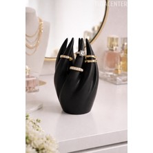 Özgürce El Şeklinde Yüzük Standı Takı Sergileme Organizer, Pratik ve Şık Tasarım