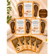 Ayak Peeling Maskesi ile Burun Bandı Gözenek Temizleyici Bakım Seti 5+3