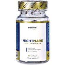 Swiss Nightmare Gaba 5-Htp Theanıne 50 Kapsül