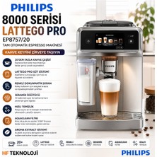 Philips Lattego Pro 8000 Serisi Tam Otomatik Espresso Makinesi + Fakir Mutfak  Tartısı Hediye