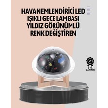 Siv Ticaret Mey Ithalat® Gece Lambası Özellikli Taşınabilir Nemlendirici ve Aromaterapi Cihazı USB Girişli