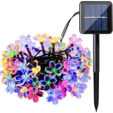 Renas Store Solar 5 M 50 LED Papatya Rgb 8 Fonksiyonlu