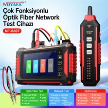 Noyafa NF-8607 Fiber Optik Network Test Cihazı Otdr 150KM Poe Multimetre