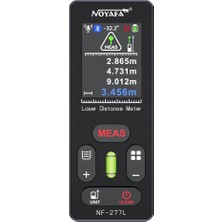 Noyafa NF-277L Lazer Mesafe Ölçer 100M Yeşil Lazer Profesyonel Dijital Metre