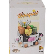 Alvera Collection P655012 Panlos Hayvan Saksilari Buket Setleri̇ Inek 341 Parça Block Oyuncak