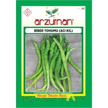 Arzuman Acı Kıl Sivri Biber Tohumu 10 gr