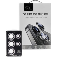 Siv Ticaret Mey Ithalat®  Samsung Galaxy S24 Ultra Pvd Metal Kamera Lens - Pembe