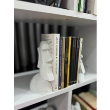 Özgürce Modern Dekoratif Kitap Tutucu, Şık ve Fonksiyonel Kitaplık Aksesuarı