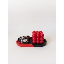 Özgürce Oval Tray Altlık Organizer, Şık ve Pratik Ev Dekorasyonu Için