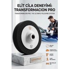 Siv Ticaret Mey Ithalat® Cila Süngeri 150MM - Yumuşak Siyah Finishing Pedi Wax ve Hare Giderme 723113