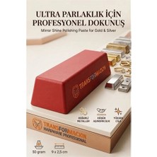 Siv Ticaret Mey Ithalat® Kırmızı Cila 50GR Altın & Gümüş Için Son Kat Ayna Parlaklığı 723046