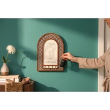 Özgürce Anneler Günü Özel 4'lü Metal Kancalı Anahtarlık Seti