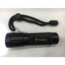 Uravas Store Trnikula Beyaz LED Işıklı Mini Fener D35